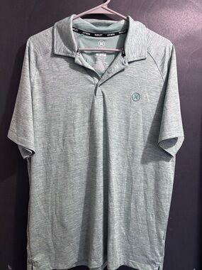 Hurley Men's Mint Heather Polo